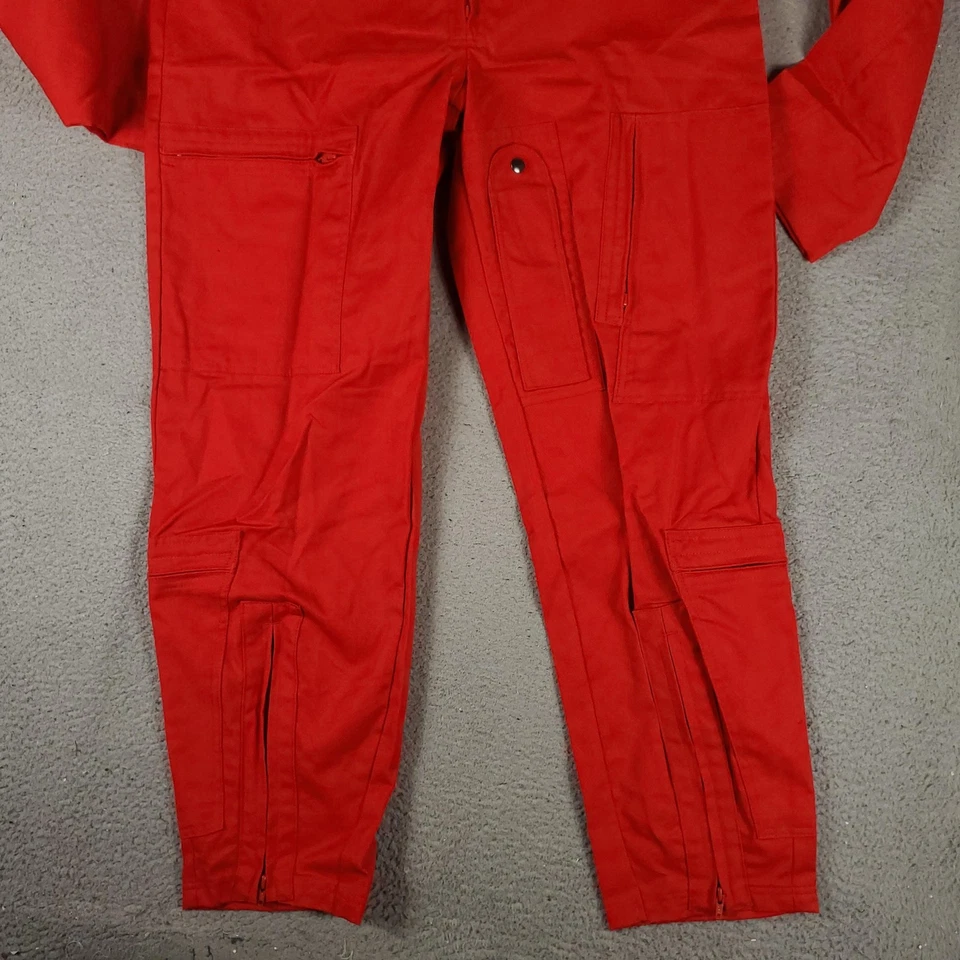 Gibson & Barnes Flightsuit Coveralls Mens 42T Resolute 75 Work Uniform Pockets - Image 4 of 4