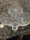 Leaf Trinket Dish Daisy Buttons Marked Fenton — photo 4