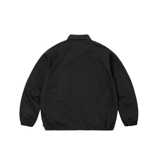 Supreme Arc Denim Coaches Jacket Black (SS25) Size Large | eBay
