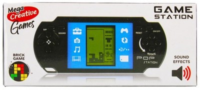 Handheld Spielkonsole Game POP Station 2030b MEGA CREATIVE mit 23+ Spielen