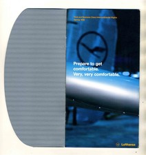 Lufthansa 1st & Business Class International Flight Booklet Spring 1998
