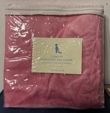 Pottery Barn Kids Pink Baby Changing Table Pad Cover Soft Chamois New Opened