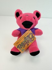 Steven Smith Grateful Dead Beanie Bear Pink Althea Plush Stuffed Toy Vintage 7  