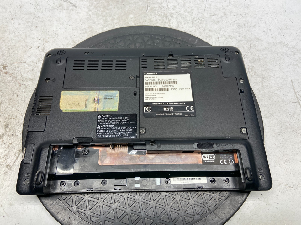 Toshiba NB305-N310 Intel Atom N450 1.66GHz 1 GB NO HDD | eBay
