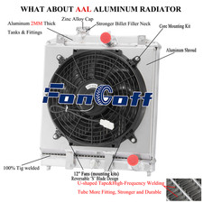 Aluminum Radiatorshroud Fan Fit 1992-2000 Honda Civic Ek Eg Sol Integra Db Dc Aluminum Radiatorshroud Fan Fit 1992-2000 Honda Civic Ek Eg Sol Integra Db Dc