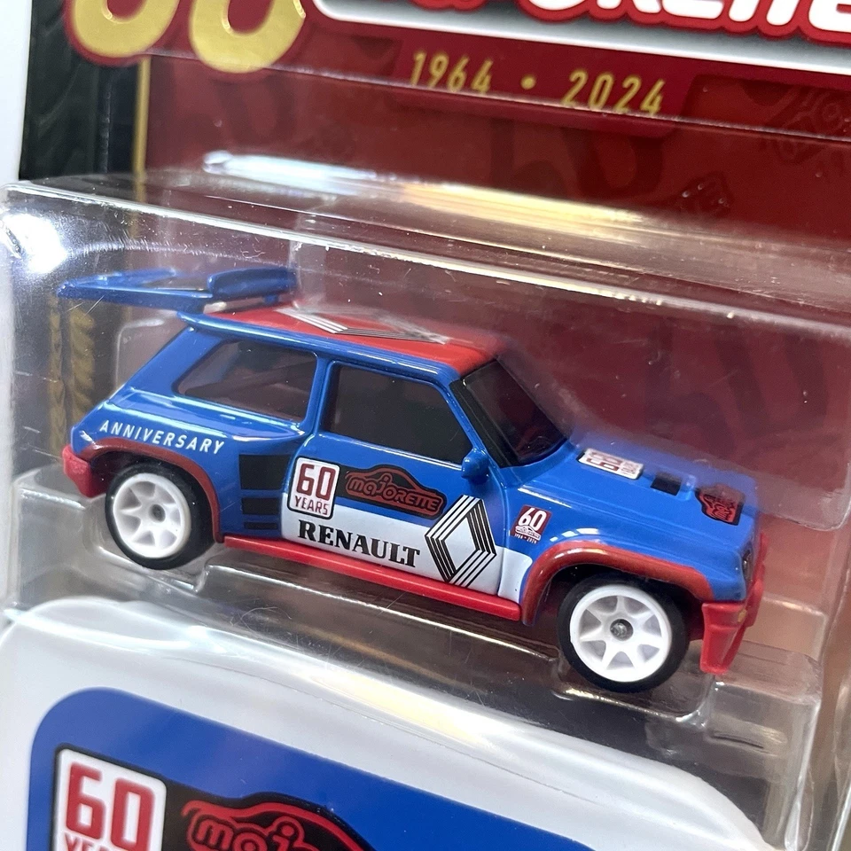 Renault 5 Turbo Majorette 1/64 scale sports car model gift opening parts - Image 2 of 3