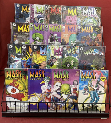 The Mask DARK HORSE COMICS 20 ISSUE LOT Returns World Toys Strikes Marshall Law