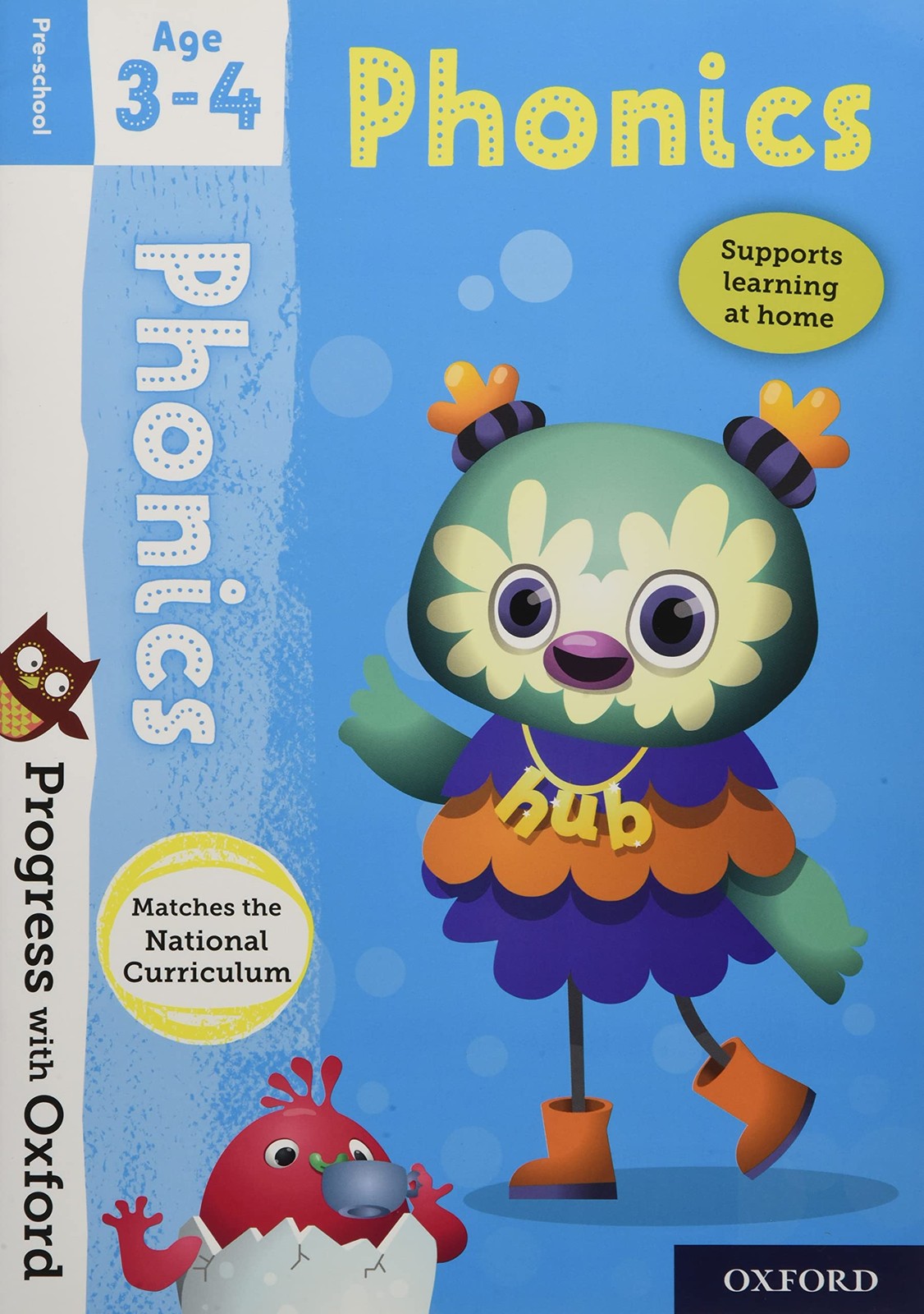 Progress with Oxford: Phonics Age 3-4 by Fiona Undrill 9780192765338 NEW - Image 4