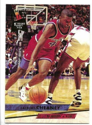 CALBERT CHEANEY 1993-94 FLEER ULTRA CARD NEAR MINT+ CONDITION
