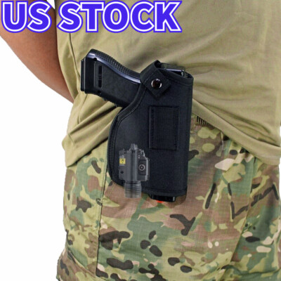 Concealed Carry Right Left Hand IWB OWB Gun Holster Fits Laser/ Light Attachment