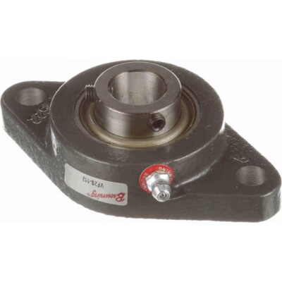Browning Two-Bolt Flange Ball Bearing Unit - 3/4 in Bore, 2-Bolt Flange