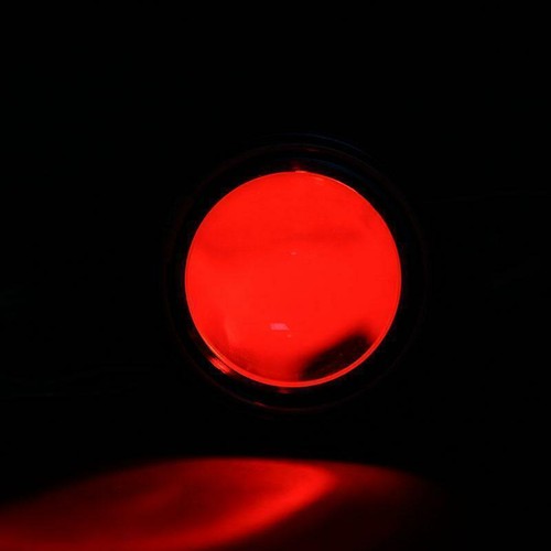 Hi/Low Beam LED Projector Headlight for Motorcycle Angel Red Devil Light New - Bild 9 von 12
