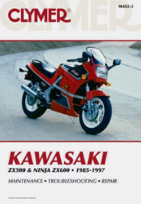 Manual Kawasaki ZX500 Ninja ZX600 1985-1997 Clymer Workshop Service Repair