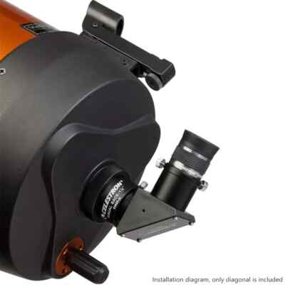 Celestron 1.25 Inch 90 Degree Star Diagonal Optic Mirror for Telescope Eyepiece