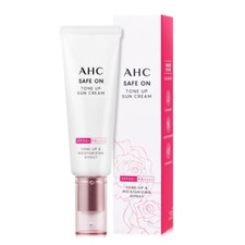 AHC Safe On Tone Up Sun Cream 50ml SPF50 Sun Block Sunscreen Lightening Cream