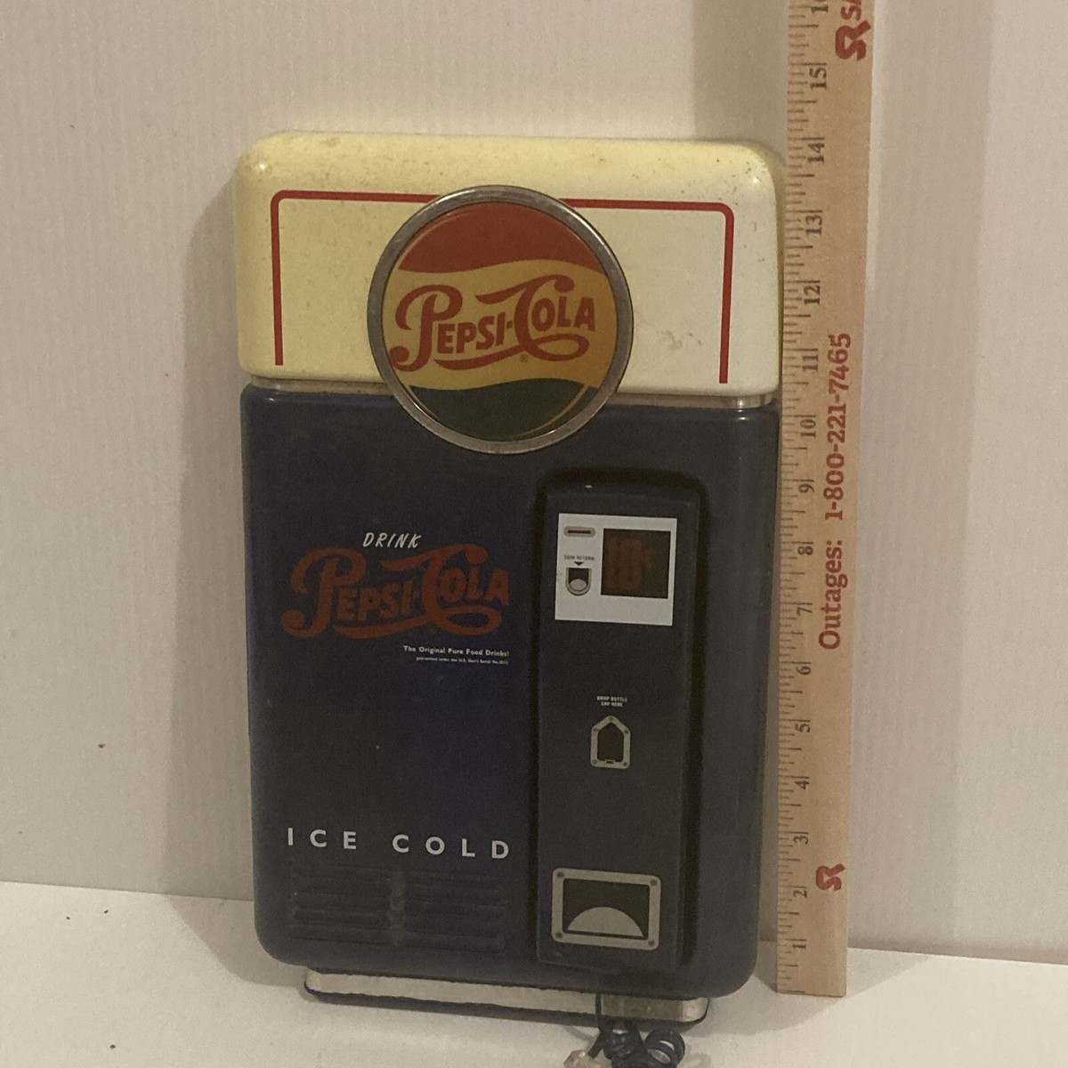 ペプシ　電話 Pepsi Cola 1995 Vending Machine Looking Telephone Phone