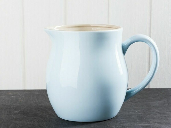 Ib Laursen Mynte Kanne 2,5 Liter Blau Keramik Geschirr Stillwater Krug Karaffe-image