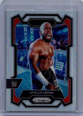 2024 Panini Prizm WWE #168 Apollo Crews Silver Prizms