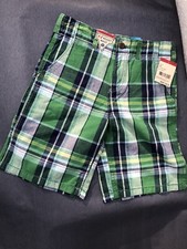 OSHKOSH NEW Boys Shorts Size 10 Multcolored Adjust Waist 100 Cotton MSRP 28