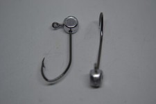 1/32 FREE STYLE / PILL HEAD JIG HEAD  #6  BLACK MUSTAD SICKLE JIG TYING 100