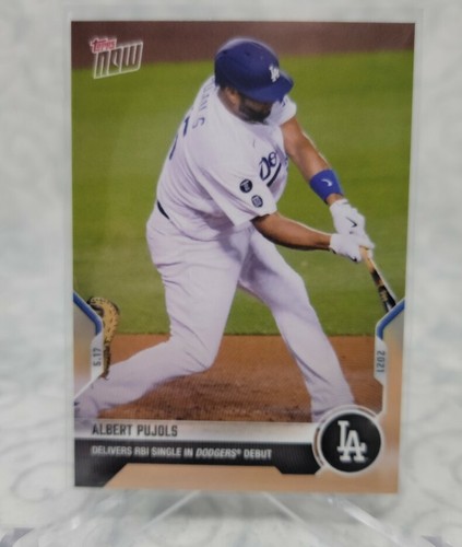 2021 Topps Now 224 Albert Pujols
