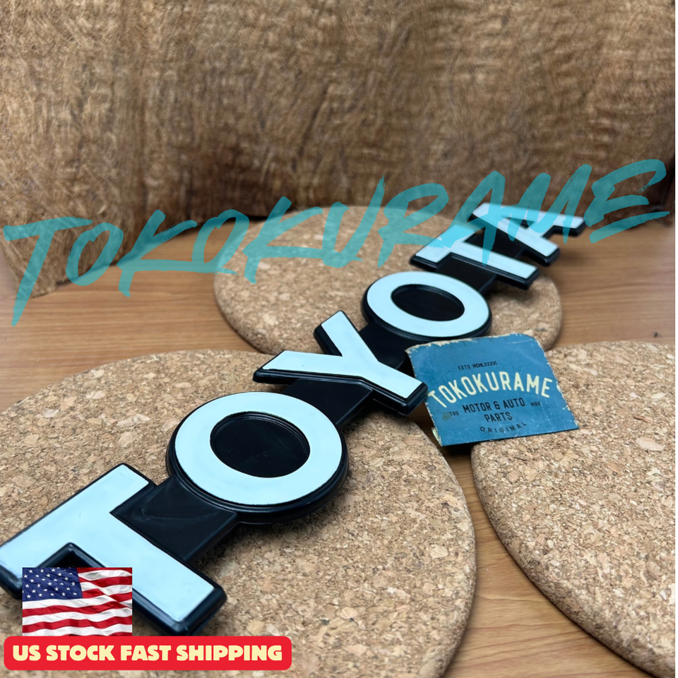 Toyota Land Cruiser BJ70 FJ70 19851987 Front Grille Emblem Badge eBay