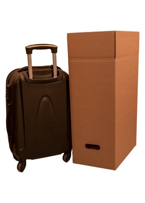 Kofferkarton Kartonage Verpackung zum Koffer Versand Gepäck S-M-L Faltkarton