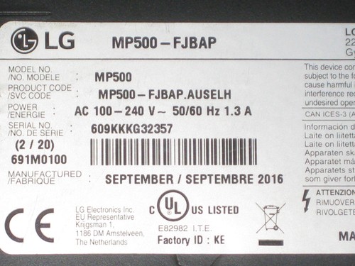 LG MP500-FJBAP Digital Signage Media Players - Picture 3 of 3