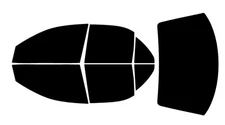 Precut Ceramic Car Window Tint Film Kit For Cadillac Catera Sedan 1997-2001