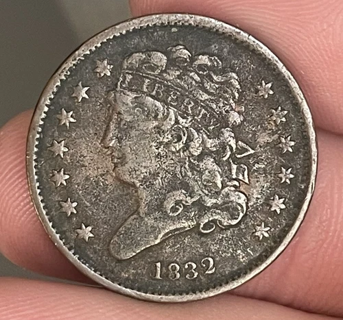 1832 Classic Head Half Cent — photo from the most recent tracked eBay sale
