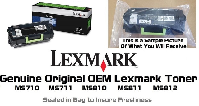 lexmark ms711dn toner cartridge