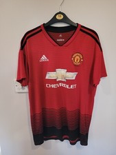 2018/19 Manchester United Home Football Shirt Medium