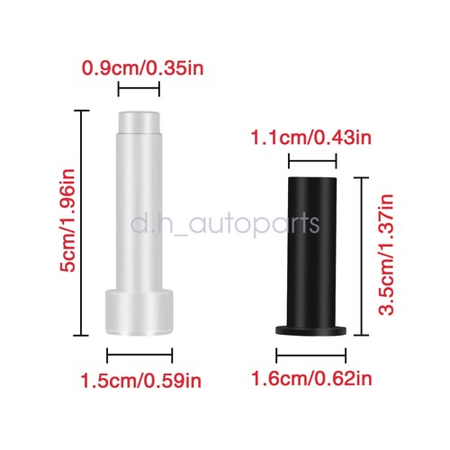 FIT For Jeep Wrangler TJ YJ CJ LJ 86-05 Door Hinge Pin Liners Bushings Kit NEW - Bild 2 von 11