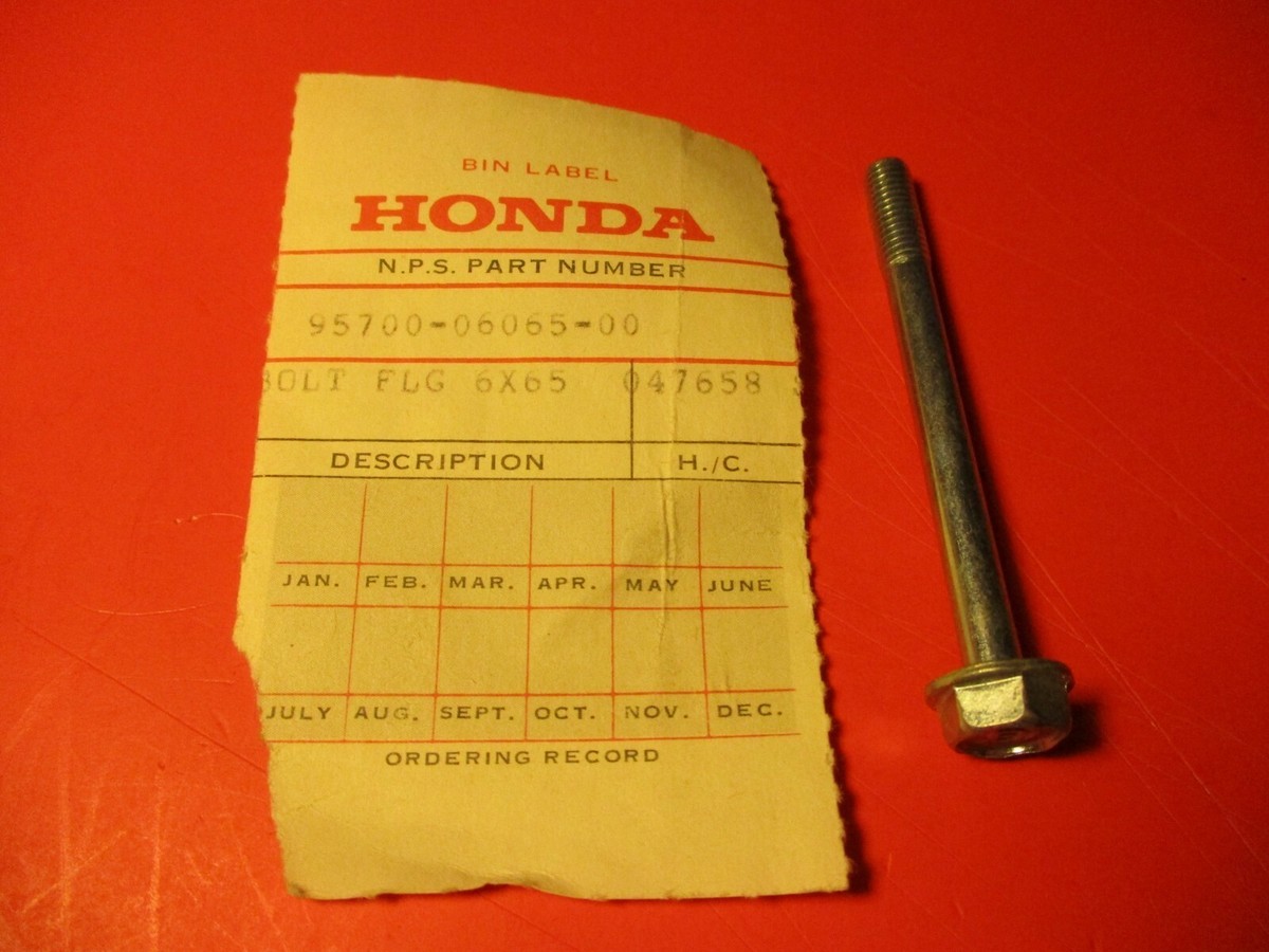 NOS NEW OEM ORIGINAL HONDA CB550 CBX CB900 BOLT 95700-06065