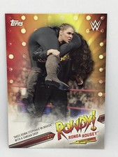 2019 Topps WWE Raw Rowdy Ronda Rousey Spotlight #5