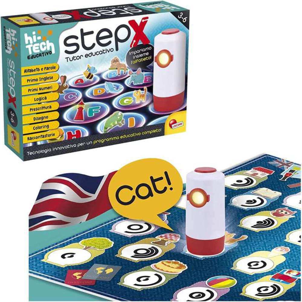 Lisciani Step X Robot Educativo che insegna a leggere e scrivere