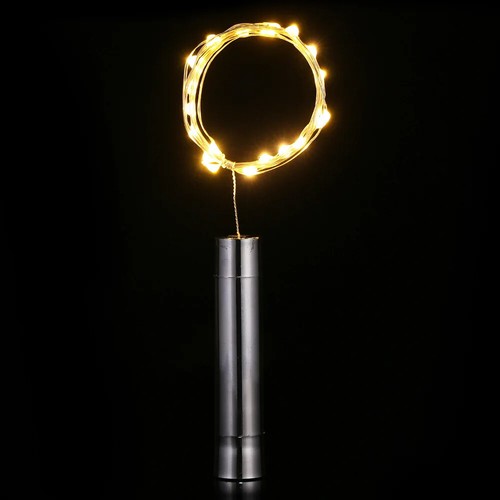 1x 10x led string Bottle Cork Shape Lighting Battery For Party Decorations Light - Picture 2 of 3