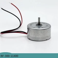 RF-300C-11400 DC 1.5V-6V 7900RPM Mini 24mm Mute Motor DIY Solar Power Toy Model