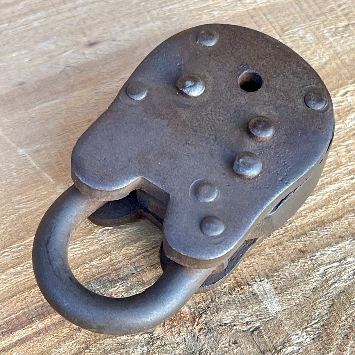 Serratura Per Porta In Ottone Massiccio, Bronzo Antico, Barra Di Caduta, Rustico, Vintage, Tradizionale - Italia - Foto 5