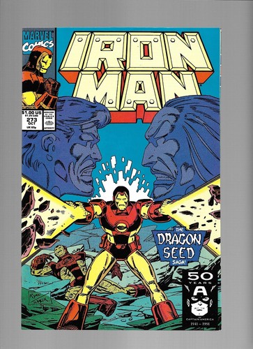 Iron Man 271 272 273 274 Jim Rhodes Fin Fang Foom Chen Hsu origin Mandarin Drago - Picture 5 of 8