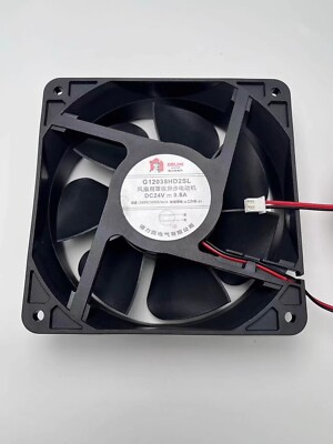 2 Pin Led Fan 1PCS G12038HD2SL DC24V 0.6A 2-Pin Inverter Cooling Fan | eBay