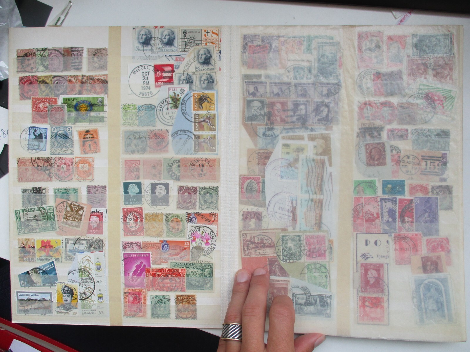 ESTATE World postmark collection interesting mix MUST HAVE FREE POST