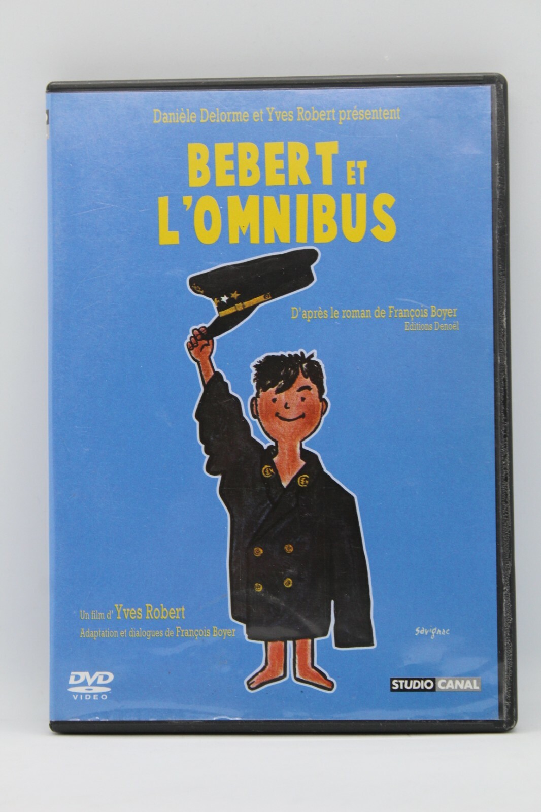dvd "" Bebert et omnibus "" de Yves Robert d'après le roman de François Boyer