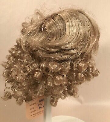 Details about   New Mini World Doll Wig Ellen 10-11 Blond original box with tags===ak