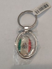 BRAND NEW MEXICAN FLAG ACRYLIC AND METAL KEYCHAIN