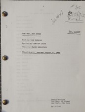 HOW NOW, DOW JONES BROADWAY REPRODUCTION SCRIPT BRENDA VACCARO JENNIFER DARLING