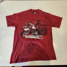 Vintage Harley Davidson Single Stitch T Shirt, Golden Gate, The Ol'boy Size L