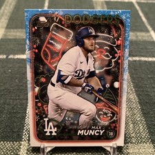 Max Muncy 2024 Topps Holiday #H55 Los Angeles Dodgers Baseball Card