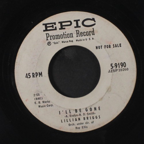 lillian-briggs-i-ll-be-gone-mean-words-epic-7-single-ebay