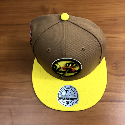 Lids x Topps Mitchell & Ness New York Yankees Fitted Hat 7 3/8 New